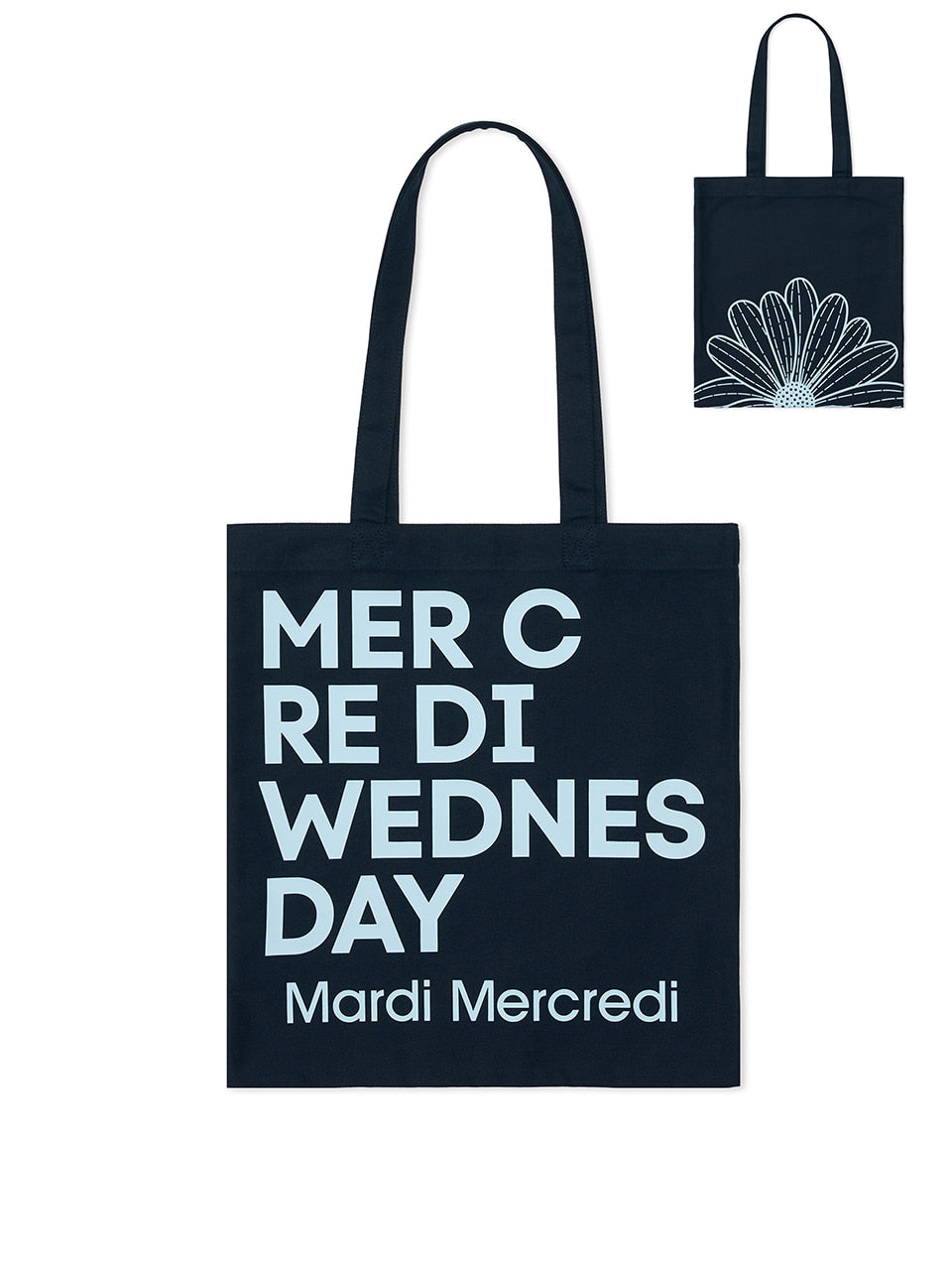 韓國 Mardi Mercredi Canvas Bag Flower Du Mardi【MM159】