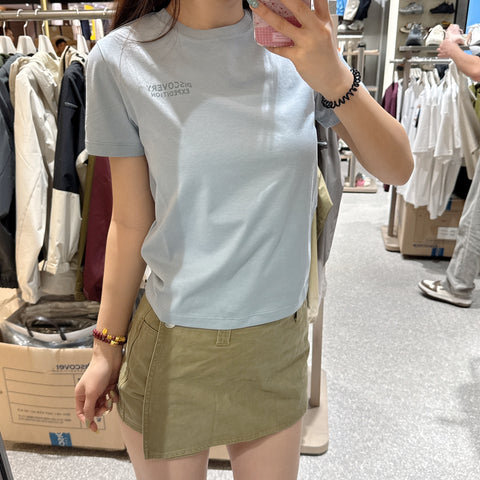 韓國 Discovery Fresh Event Women's Small Graphic Short Sleeve T-Shirt【DY323】