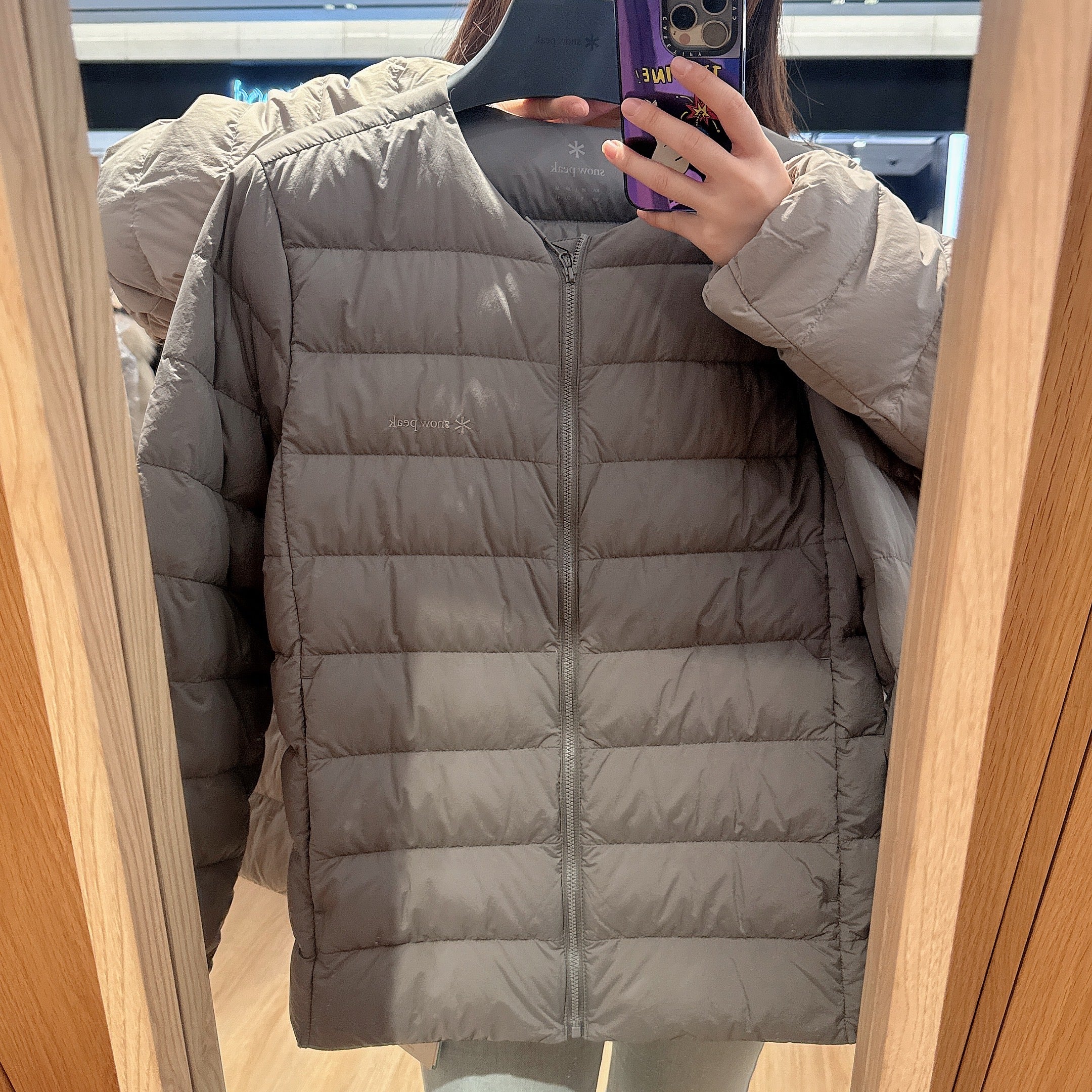 韓國 Snowpeak Airy Round Neck Lightweight Down (鴨絨)【SN078】