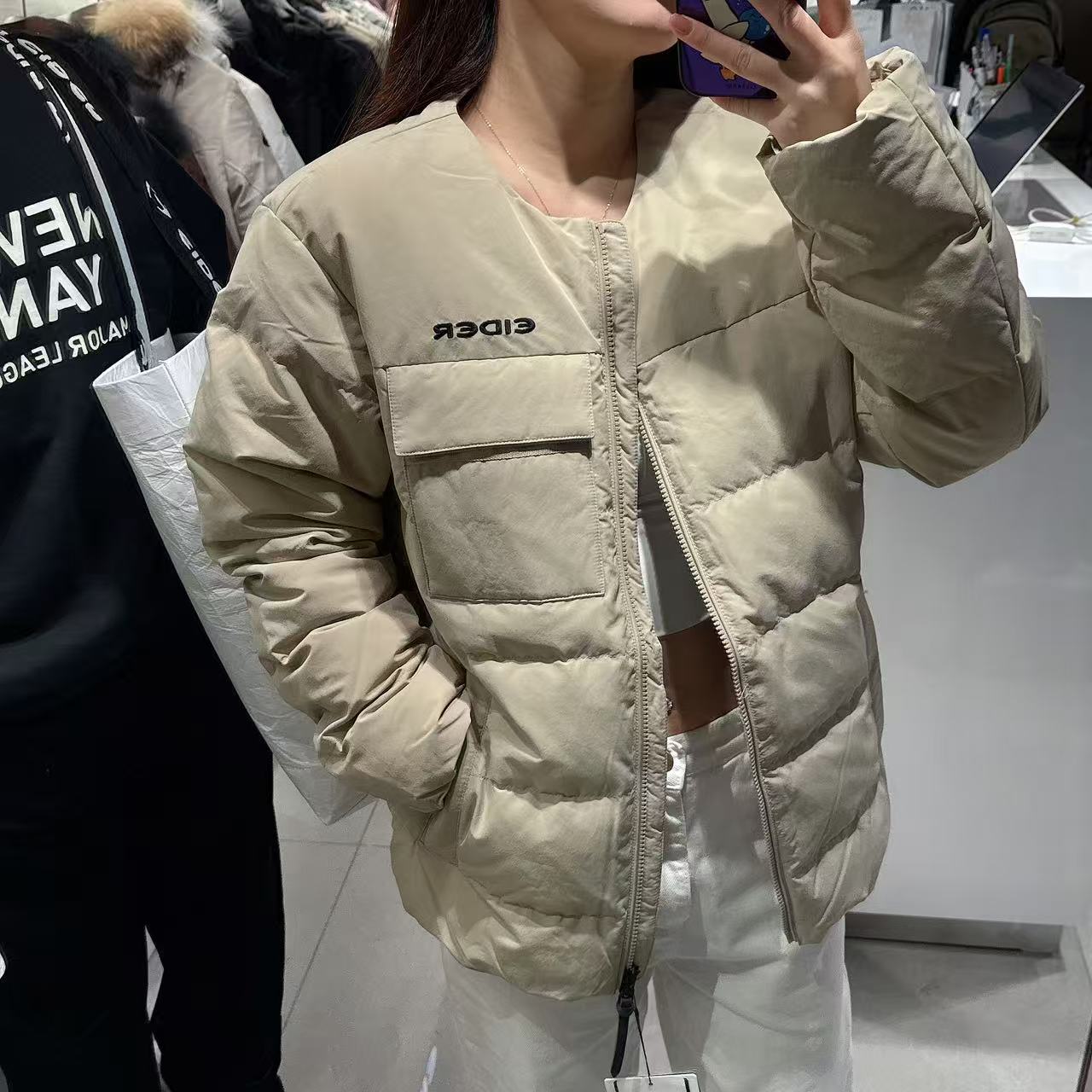 韓國 Eider Thermolock UNI U-neck slim Down (鵝絨)【ER033】