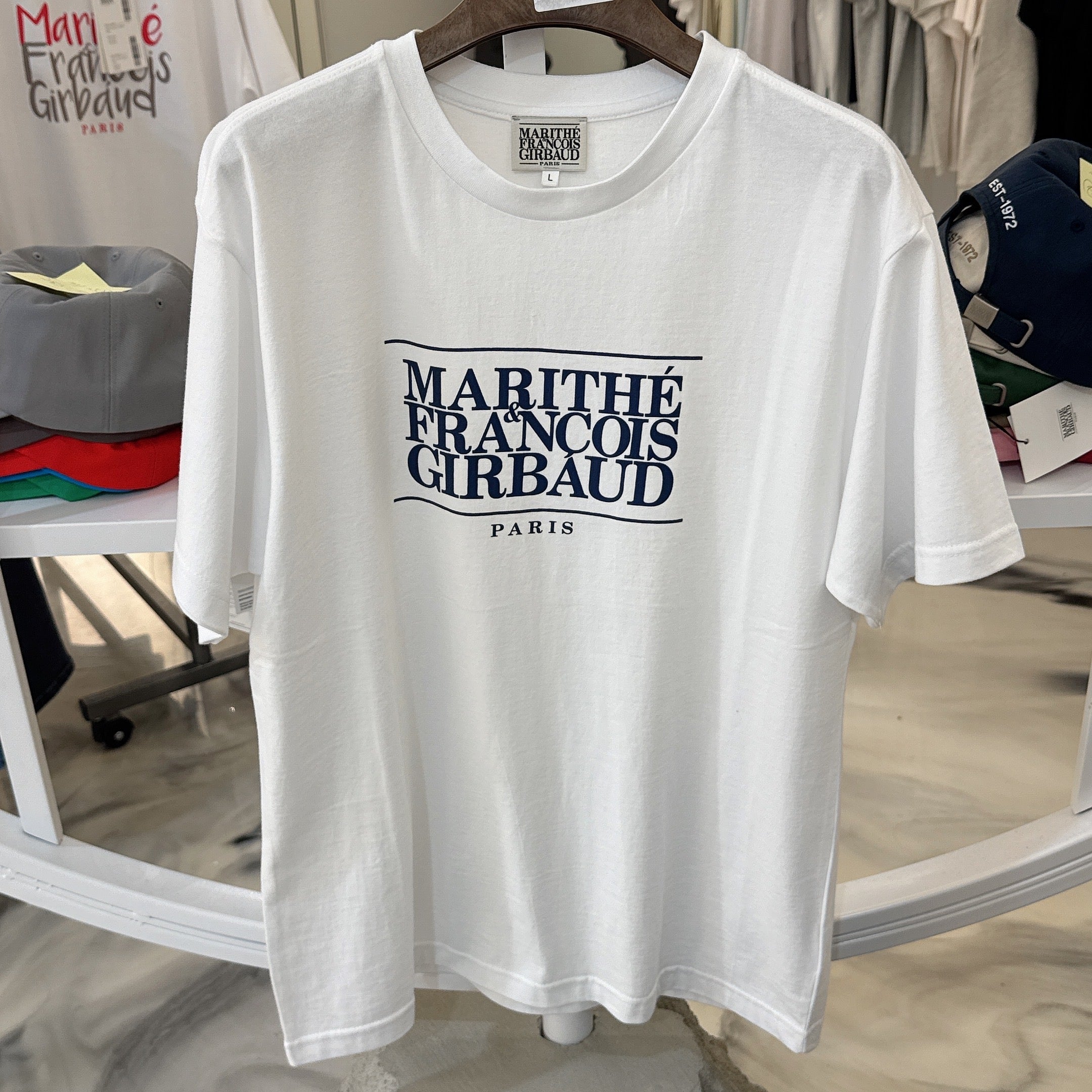 韓國 Marithe Francois Girbaud UNISEX T-SHIRTS (獨家款)【MF547】