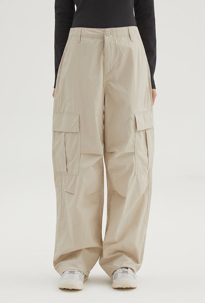 韓國 SPAO Wide Cargo Pants【SP334】
