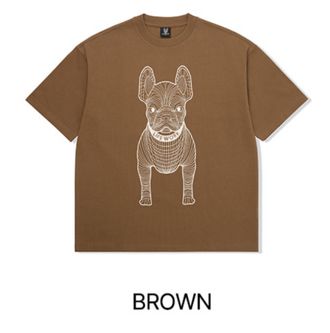 韓國 LifeWork Big Radog Short Sleeve T-Shirt【LW123】
