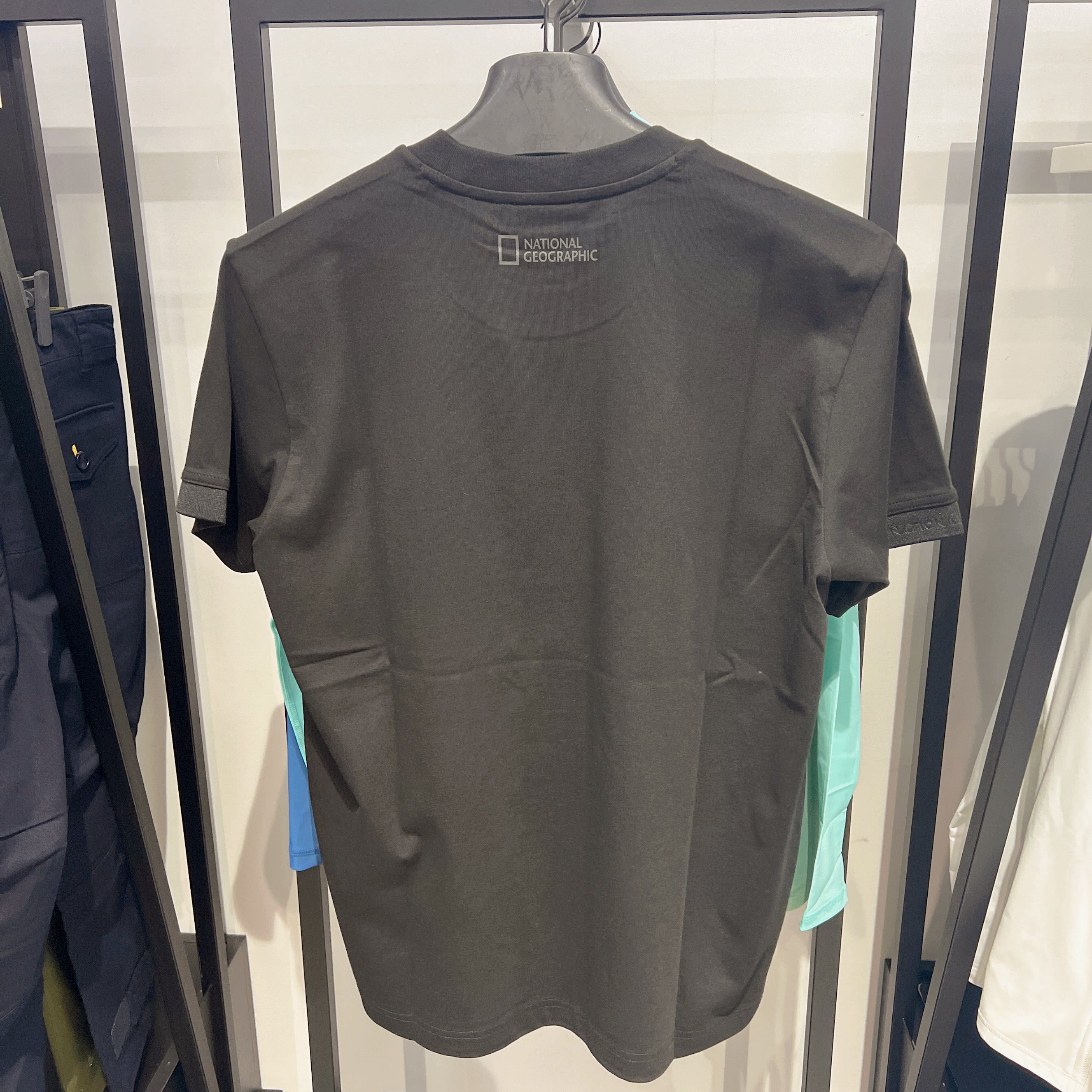 韓國 National Geographic Torquatus Small Logo Short Sleeve T-Shirt速干面料【NG629】