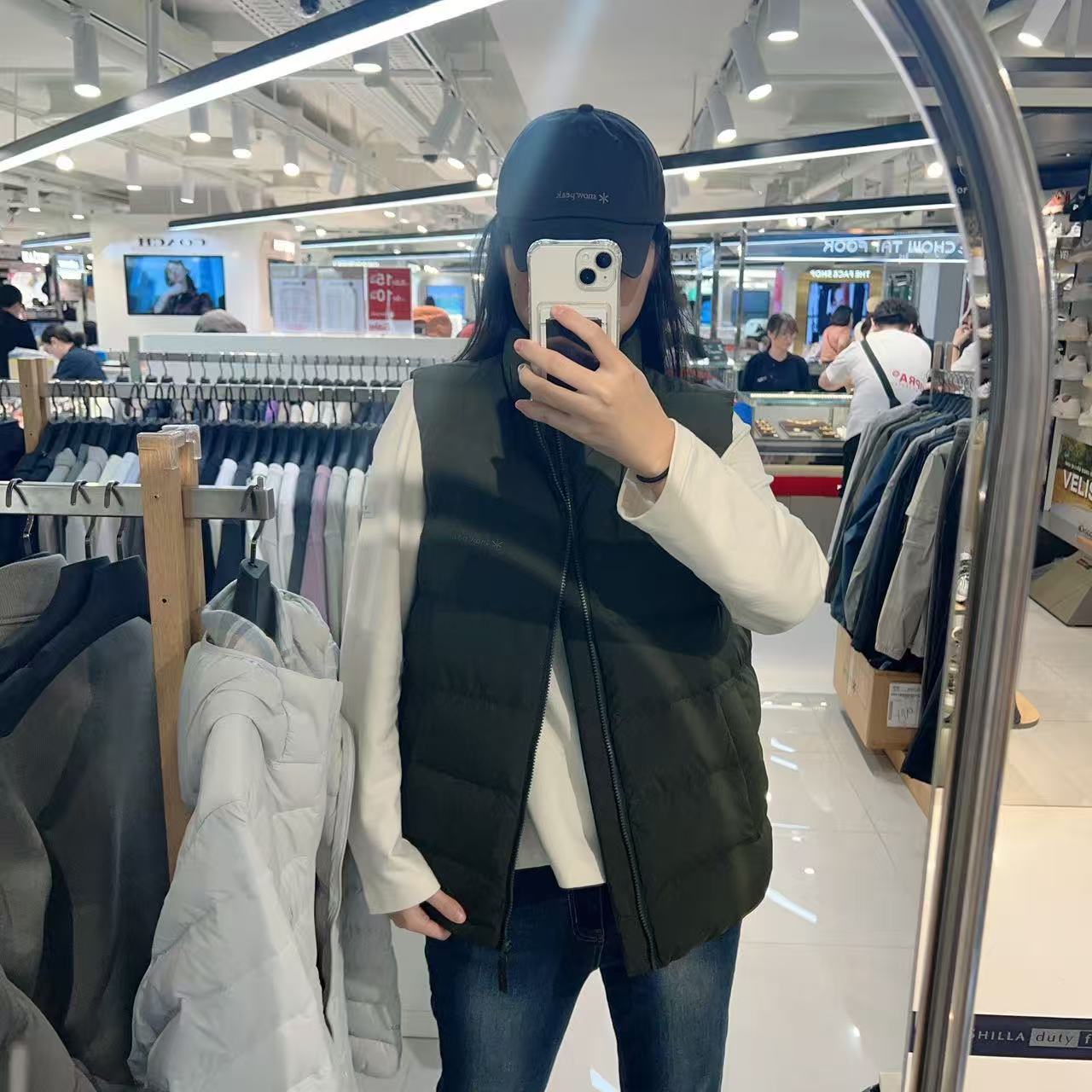 韓國 Snowpeak Landair Stand Neck Lightweight Down Vest【SN040】