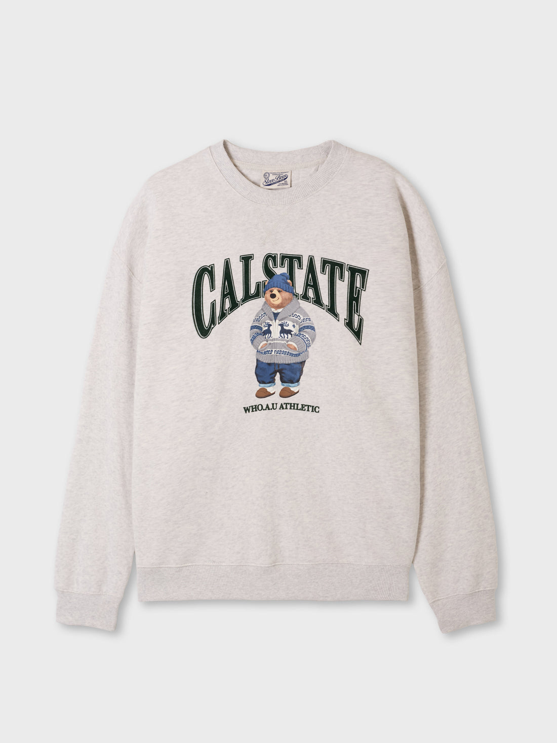 韓國 WhoAU Winter Steve Photo Sweatshirt【WA249】