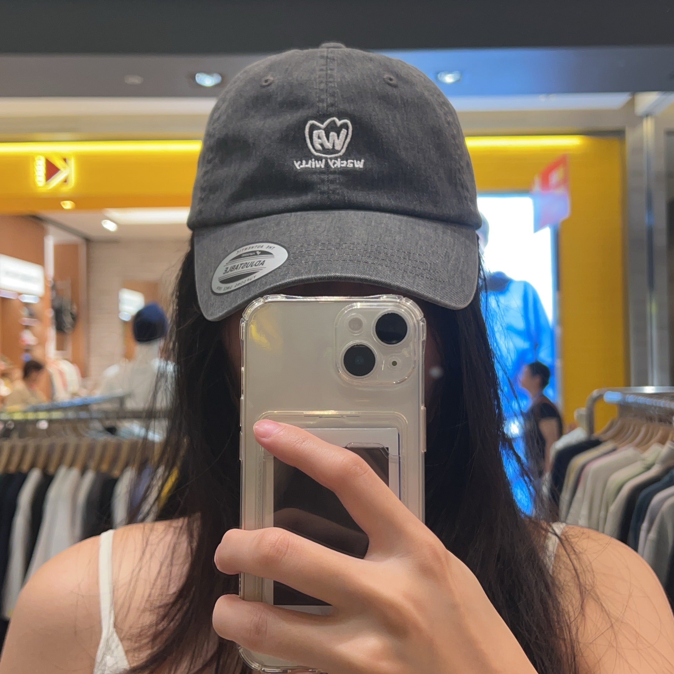 韓國 Wacky Willy Pigment Washed Ball Cap【WW040】