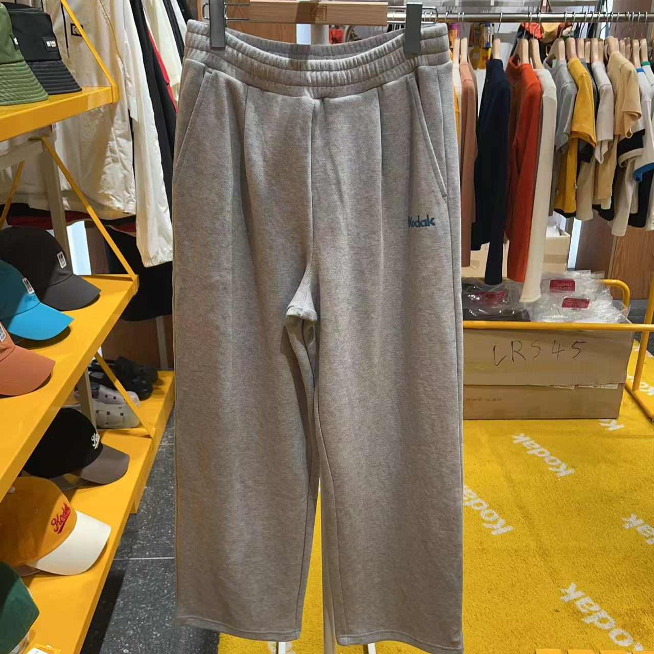 韓國 Kodak Thinner Pin-Tuck Wide Pants【KK033】