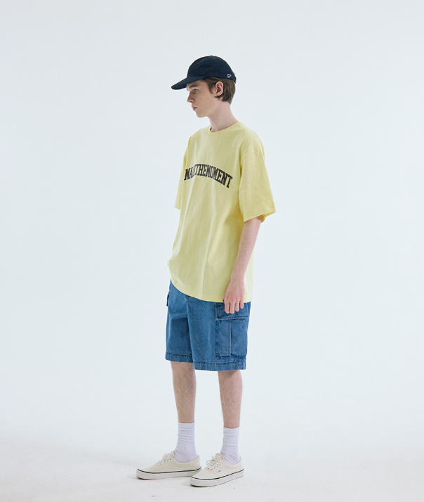 韓國 Markm Big Slogan T-Shirt【MA167】