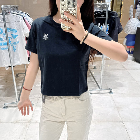 韓國 HANAHAII 圓領短身 T-Shirt【HA055】 - STT Mall HK 靚太網購