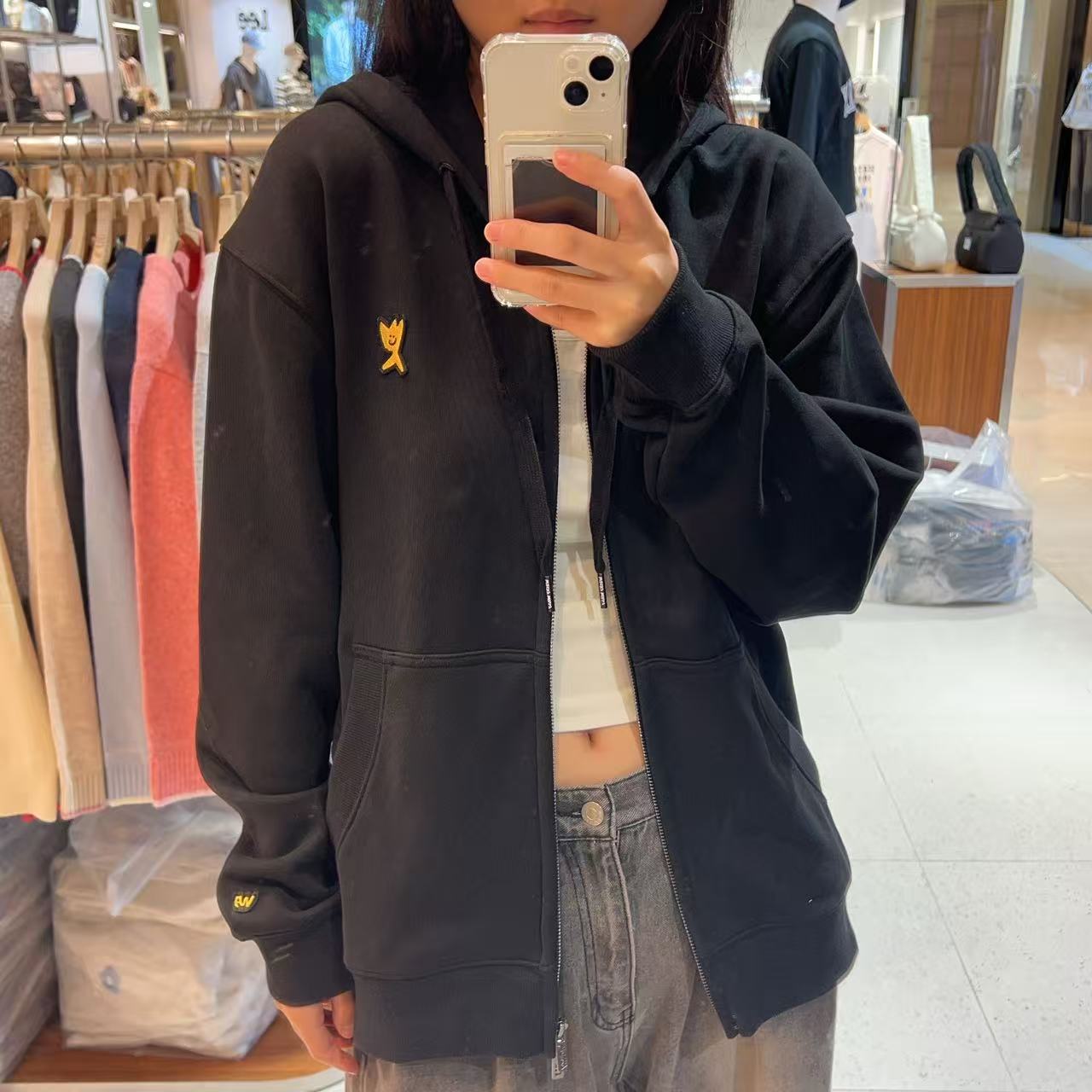 韓國 Wacky Willy Kiki Logo Hoodie【WW030】