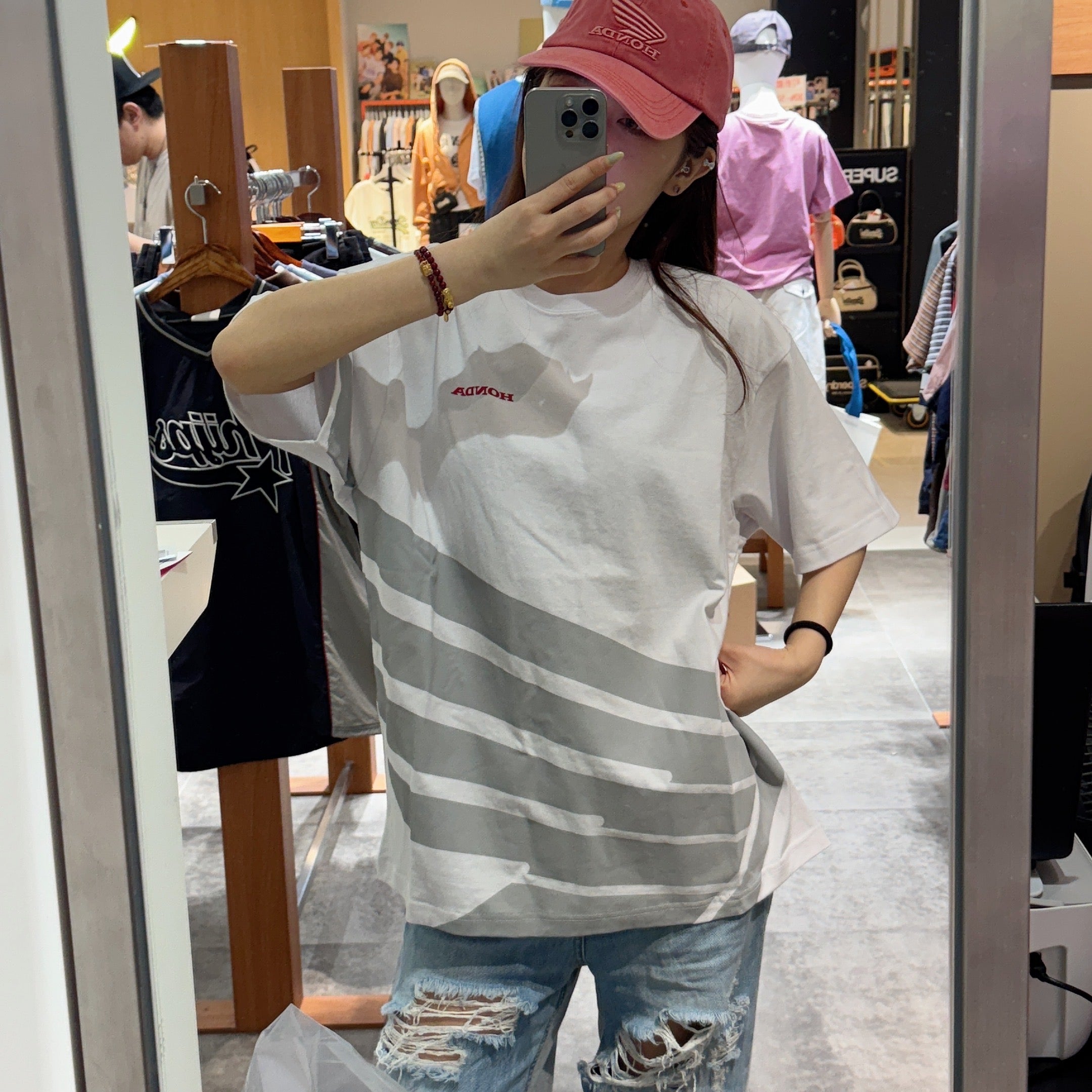 韓國 Honda Big Wing Logo T-shirt【HO007】