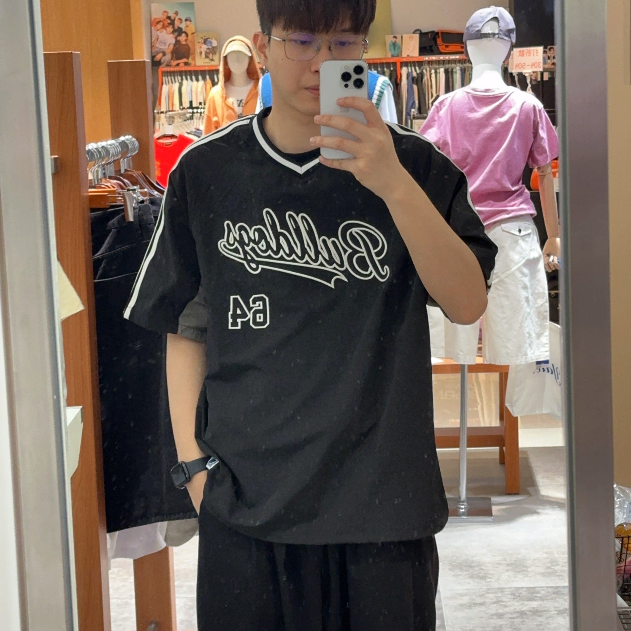 韓國 Yale Baseball Short Sleeve Nylon T-Shirt【YA001】