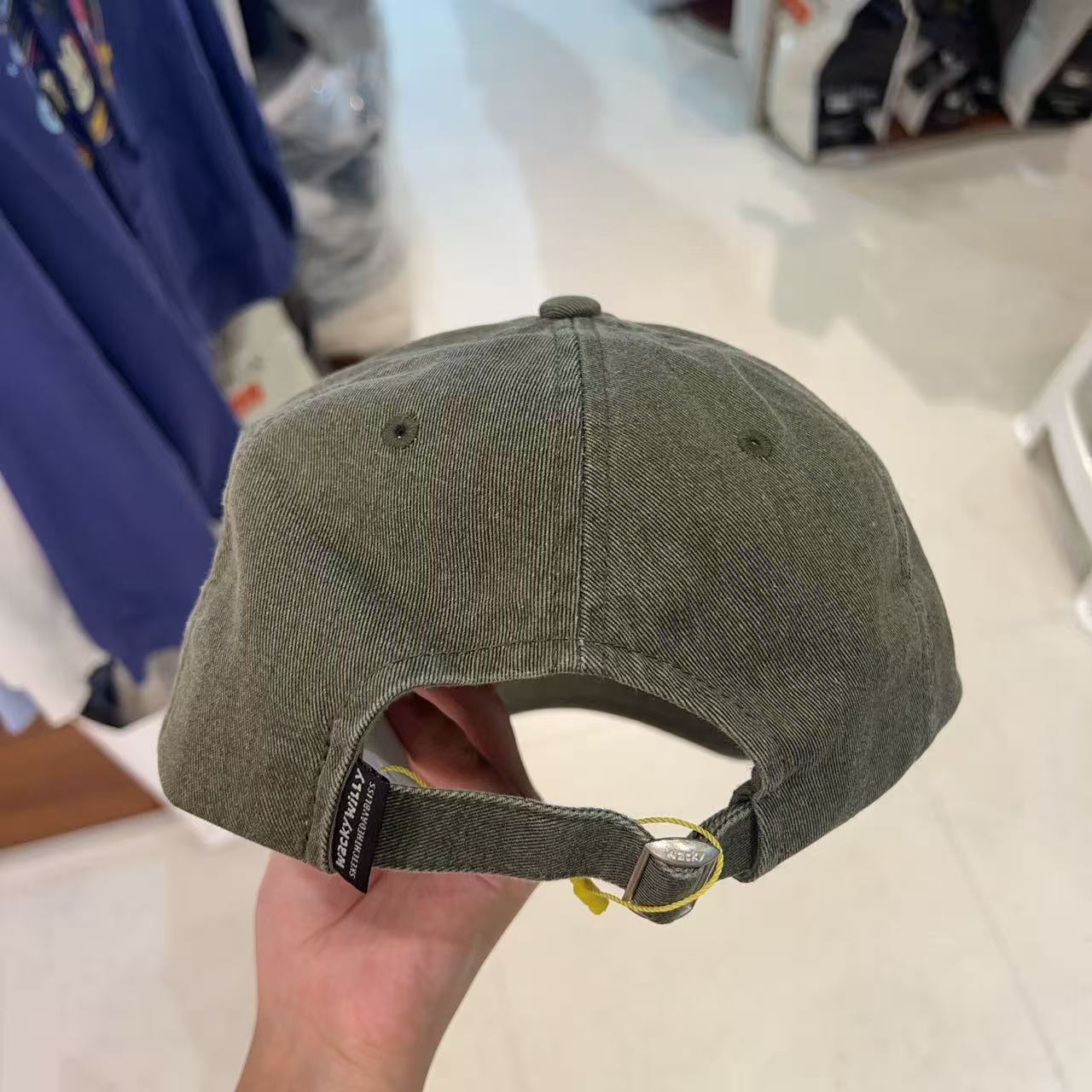 韓國 Wacky Willy Pigment Washed Ball Cap【WW040】