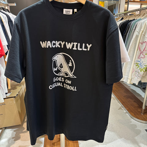 韓國 Wacky Willy Goes On Casual stroll T-shirt【WW201】