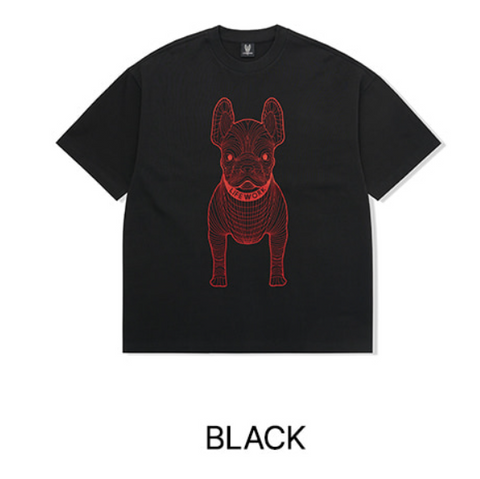 韓國 LifeWork Big Radog Short Sleeve T-Shirt【LW123】