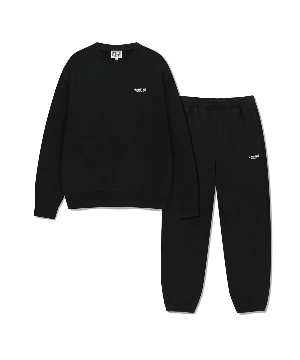 韓國 Marithe Francois Girbaud Regular Logo Sweat Set-Up【MF671】