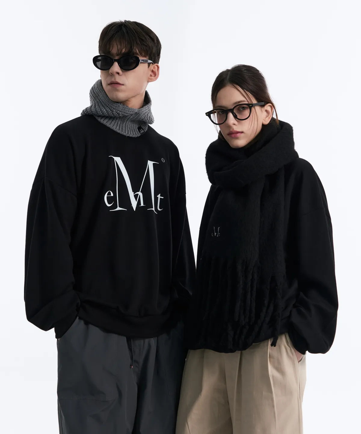 韓國 Mucent Big Logo Loose Fit Mtm【MU206】