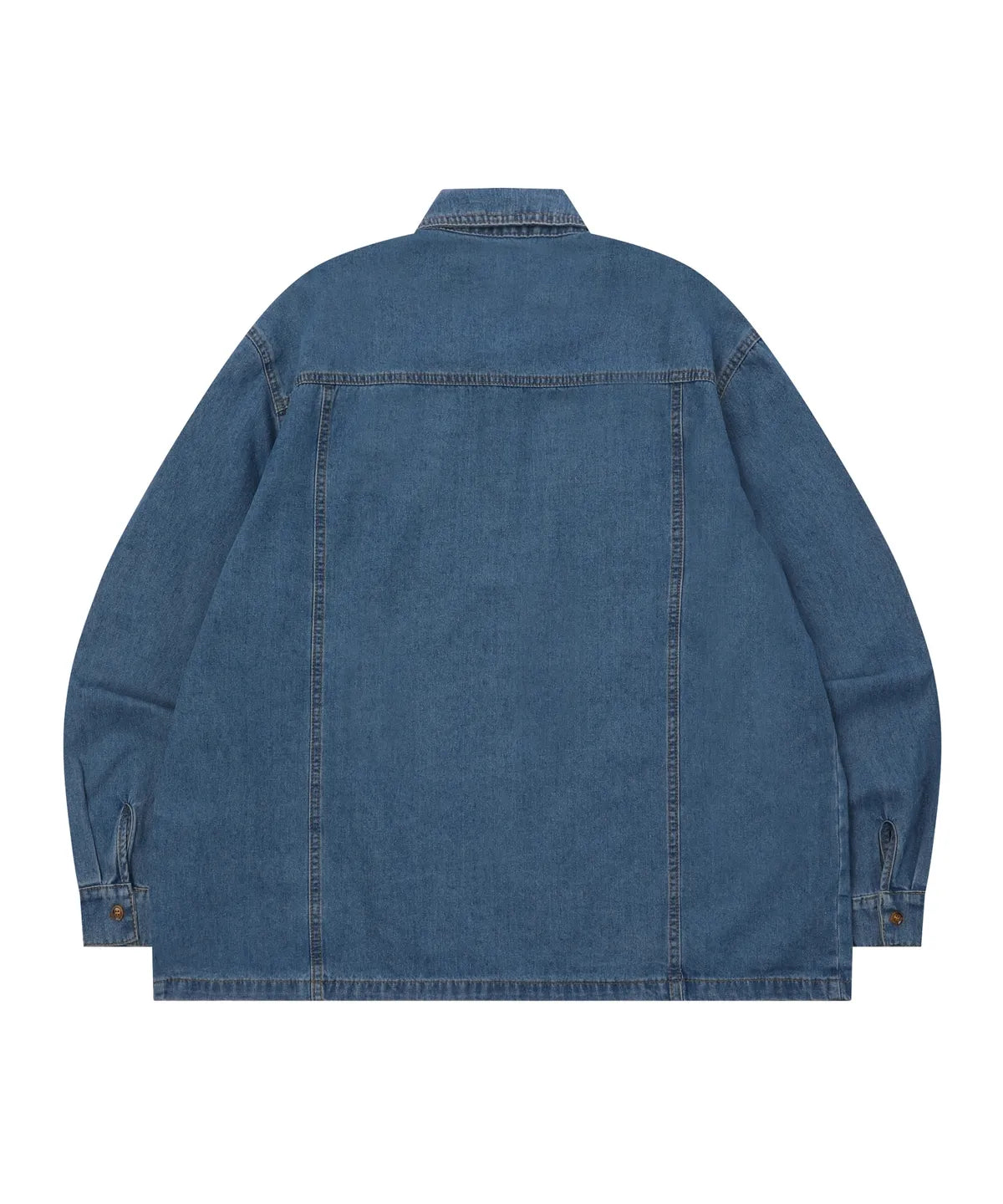 韓國 Mucent Alyth Roll Up Denim Shirt【MU174】
