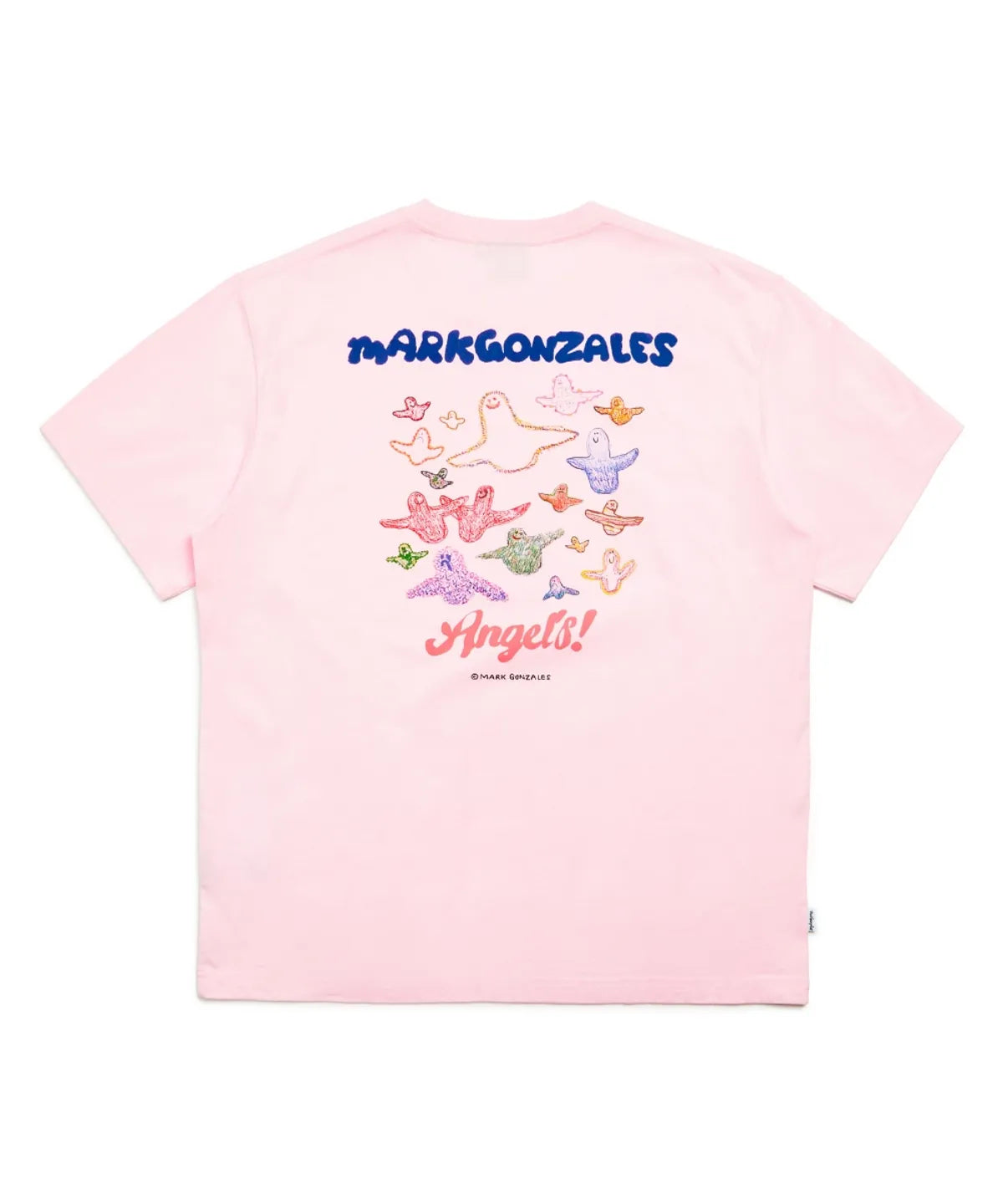 韓國 Mark Gonzales Fly Angel Graphic Short Sleeve T-Shirt【MG042】