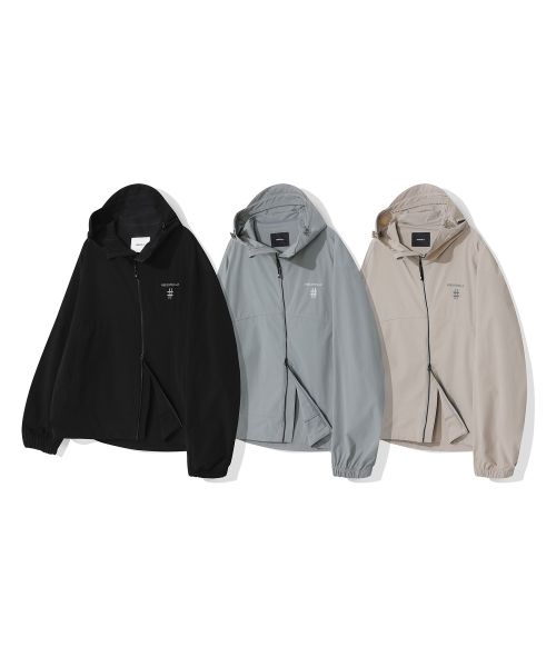 韓國 Beentrill Spray Logo Woven Jumper【BL070】