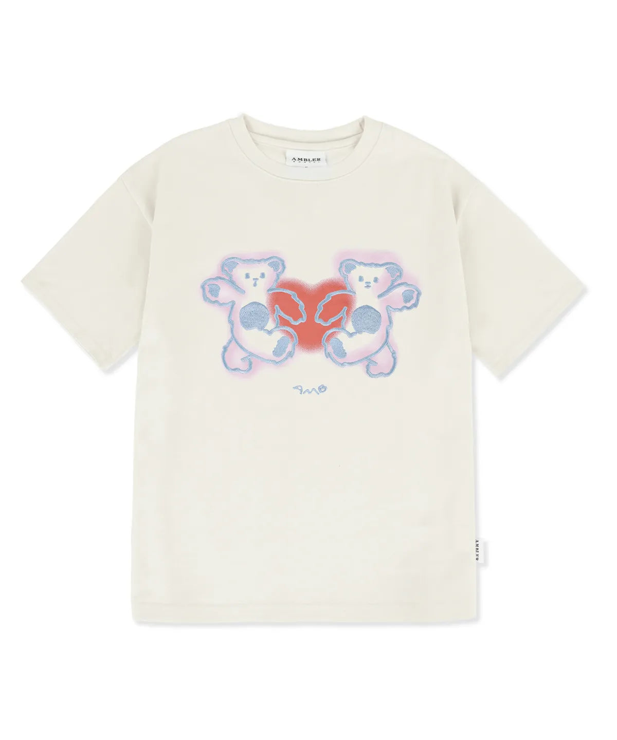 韓國 Ambler Hey, Buddy Short Sleeve T-Shirt【AR094】