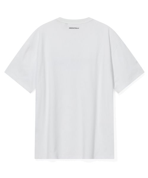 韓國 Beentrill Active Hashtag Lettering T-Shirt【BL027】