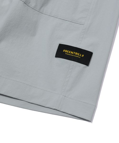 韓國 Beentrill Woven Tech Fatigue Shorts【BL081】