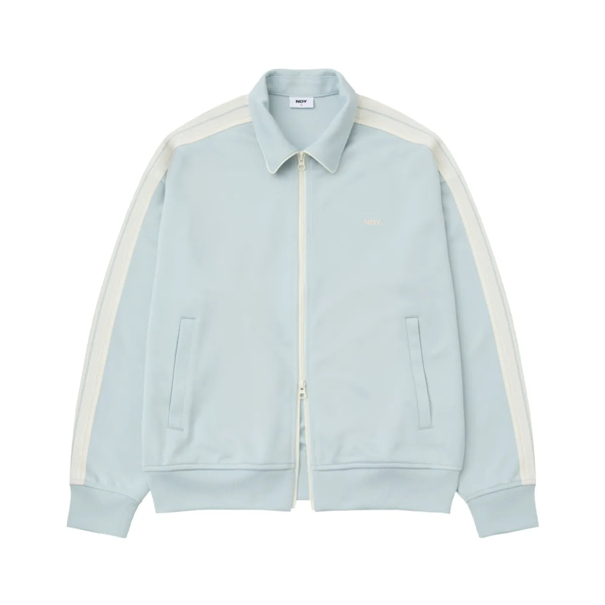 韓國 Nerdy Minimal Jacquard Tape Track Top【NY050】