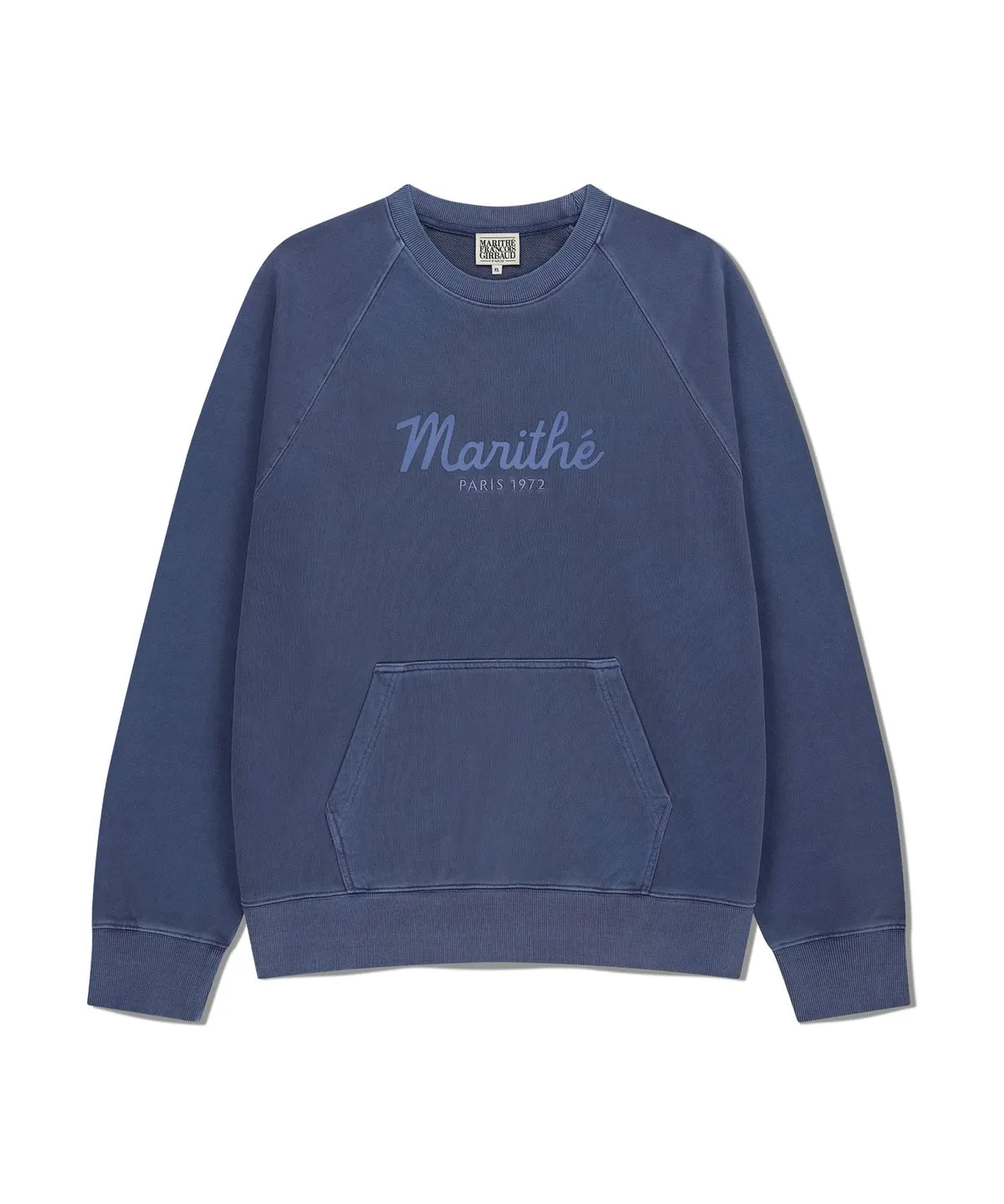 韓國 Marithe Francois Girbaud Garment Dyed Oversized Sweatshirt【MF676】