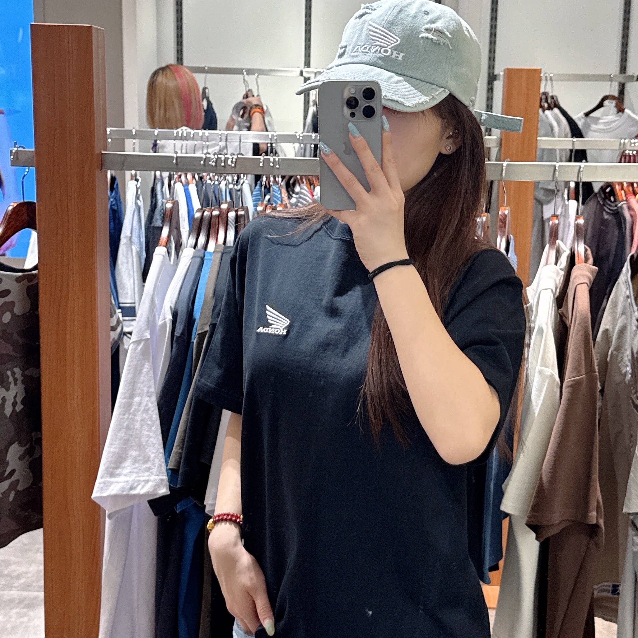 韓國 Honda Destroyed Washed Cap【HO016】