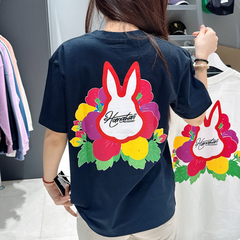 韓國 HANAHAII 大無穹花徽章 T-Shirt【HA035】 - STT Mall HK 靚太網購