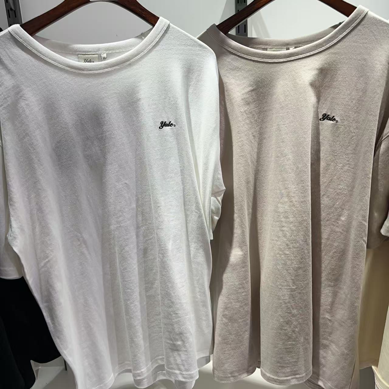 韓國 Yale 2 Pack Embroidered Dan T-Shirt【YA004】