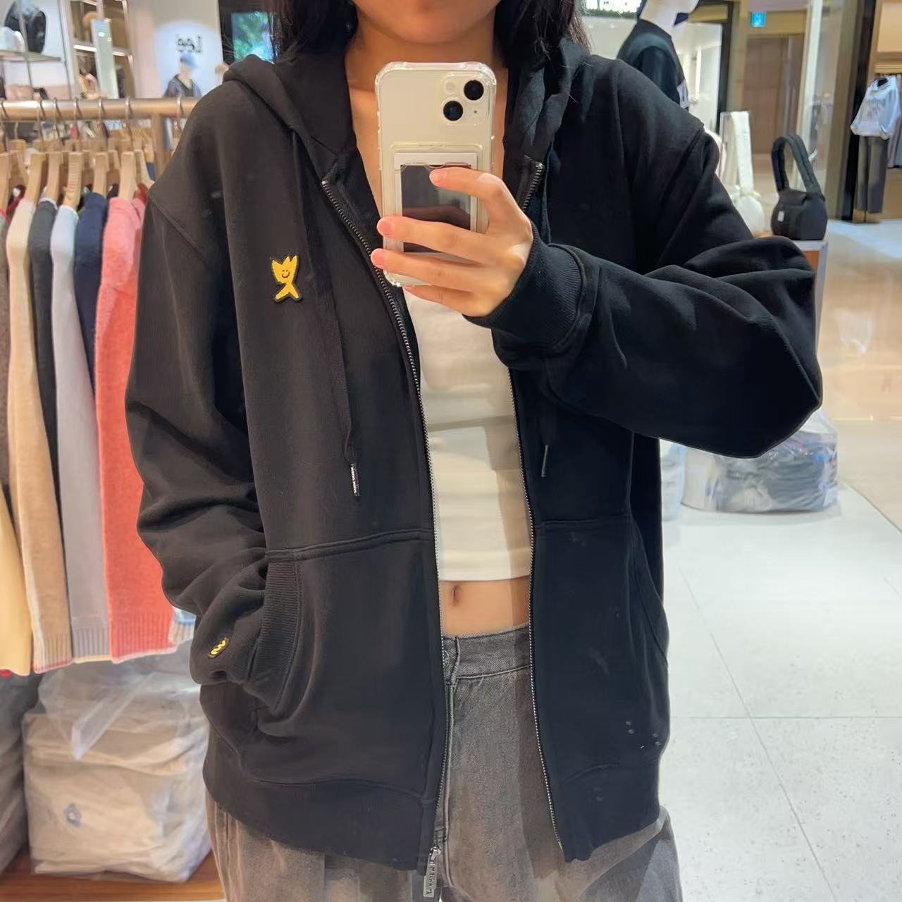 韓國 Wacky Willy Kiki Logo Hoodie【WW030】