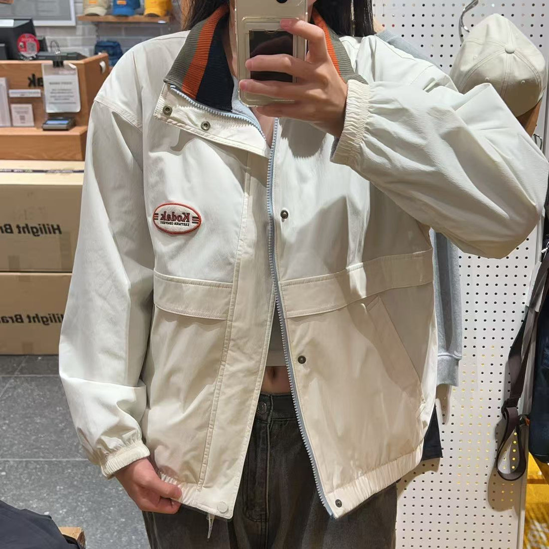 韓國 Kodak Kodacolor Reversible Jacket【KK015】