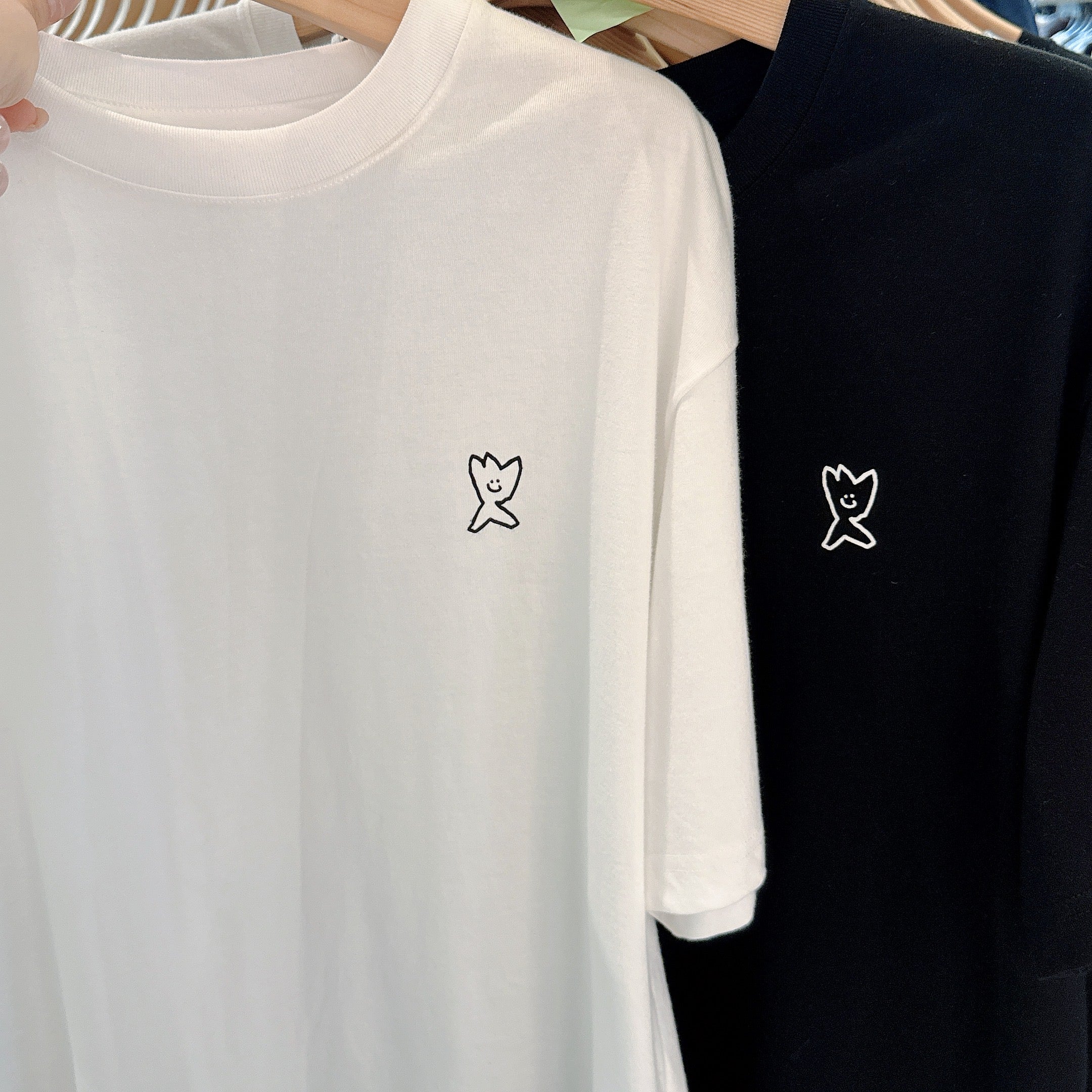 韓國 Wacky Willy Logo Short Sleeve T-Shirt 2 Packs【WW046】