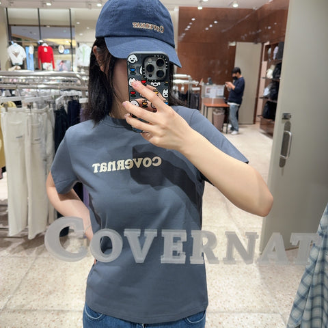 韓國 Covernat Women's Cooper Logo T-Shirt【CO171】