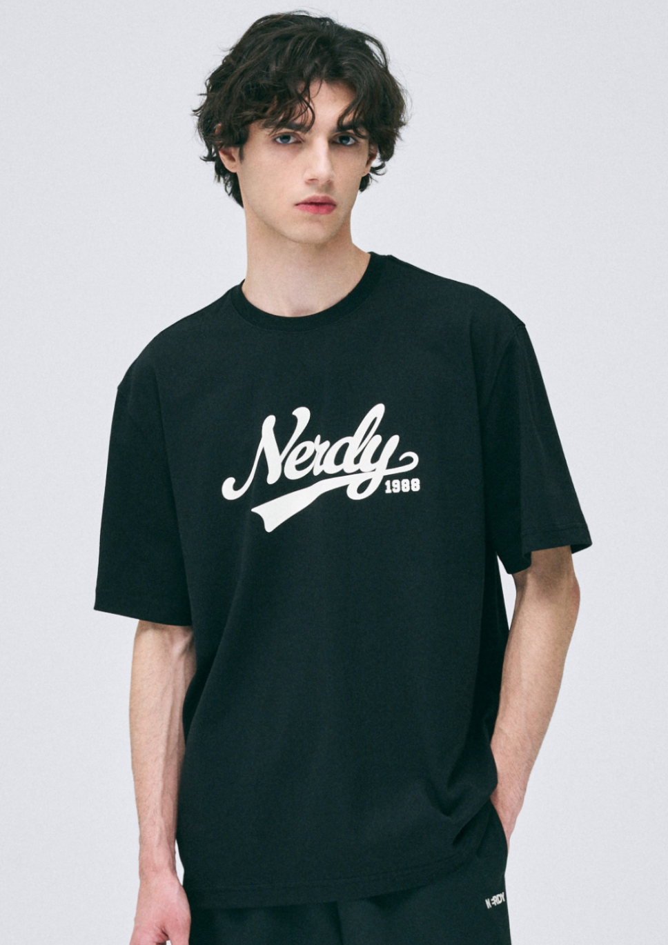 韓國 Nerdy Varsity Logo S/S T-Shirt【NY029】