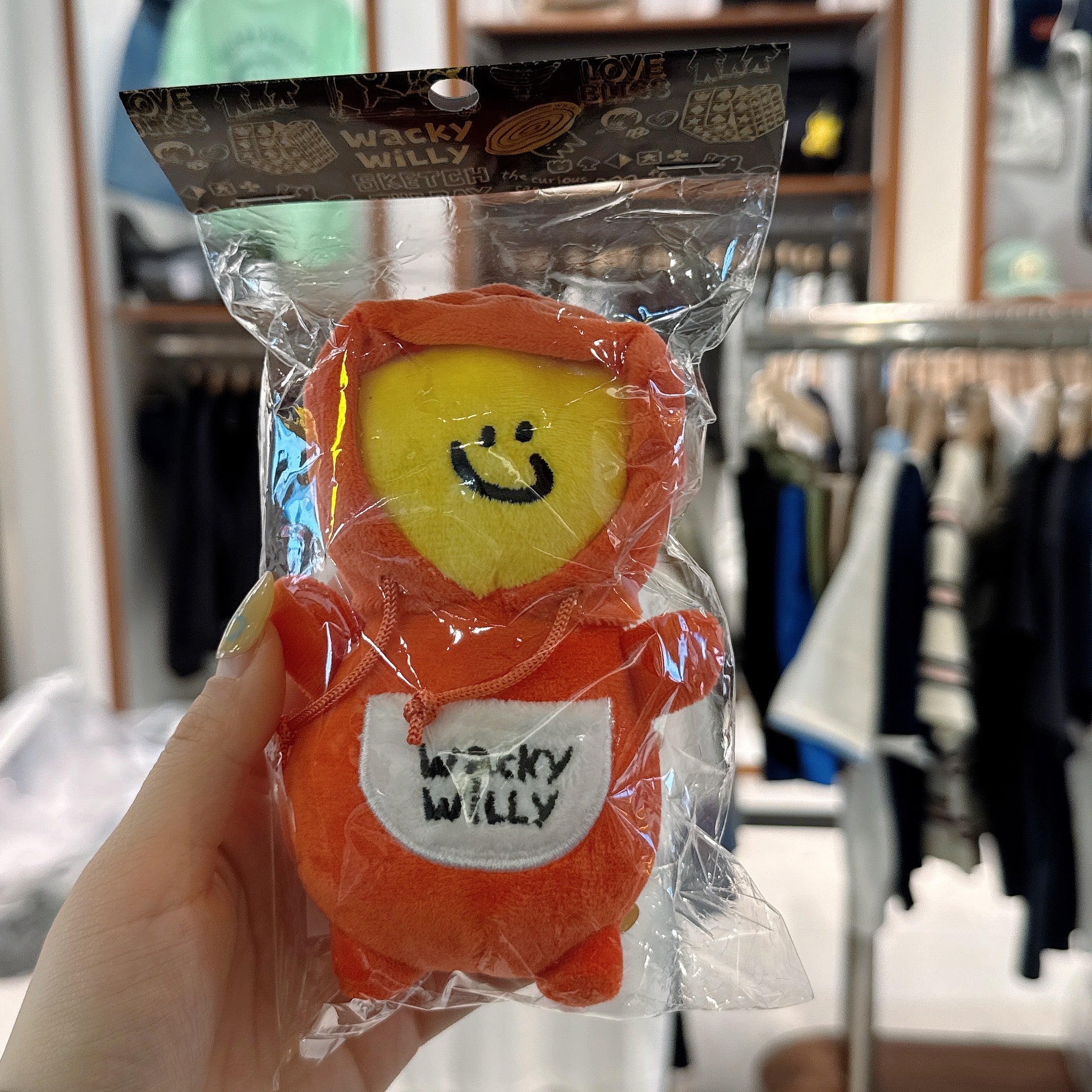 韓國 Wacky Willy Hood Kiki Keyring【WW236】
