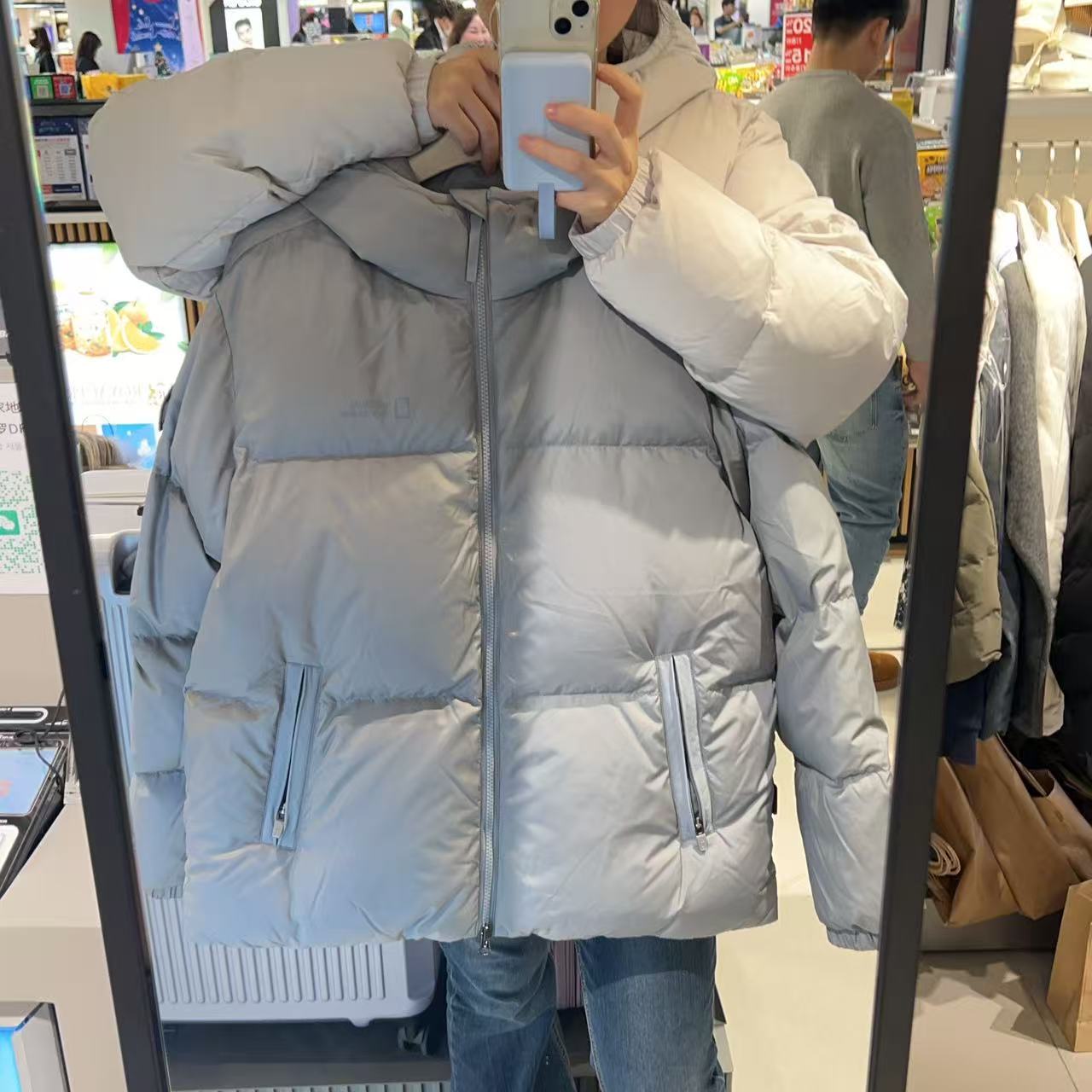 韓國 National Geographic Aira Hoodie Goose Down Jumper (鵝絨)【NG142】