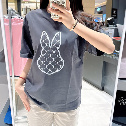 韓國 HANAHAII 基本款滿標純棉 T-Shirt【HA037】 - STT Mall HK 靚太網購
