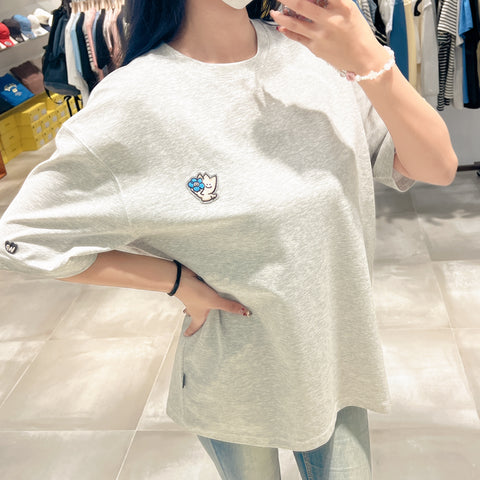 韓國 Wacky Willy Double Wappen Short Sleeve T-Shirt【WW168】