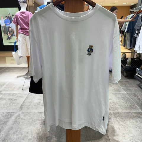 韓國 Yale 2 Pack Embroidered Dan T-Shirt【YA004】
