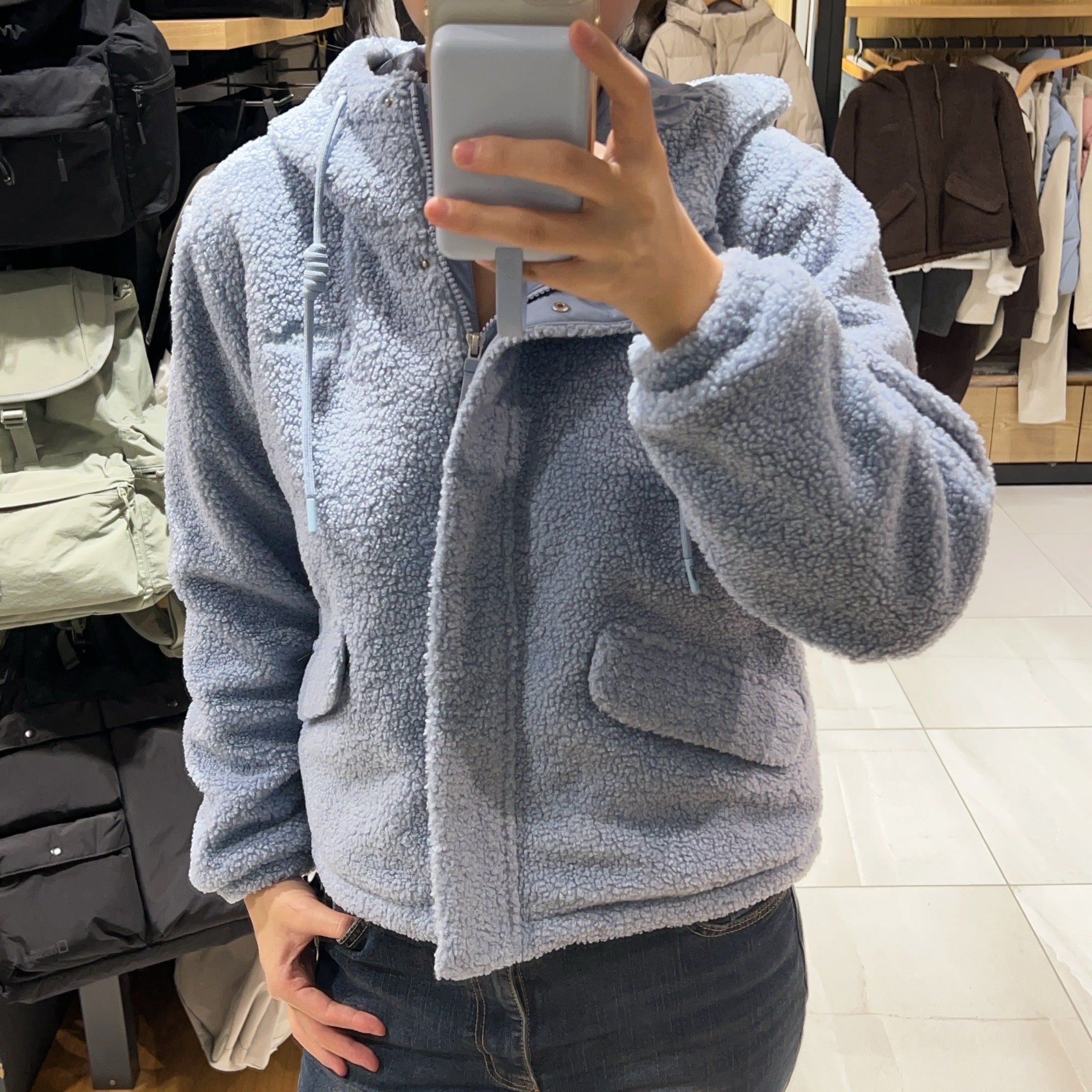 韓國 National Geographic Fleece Hooded Jumper【NG287】