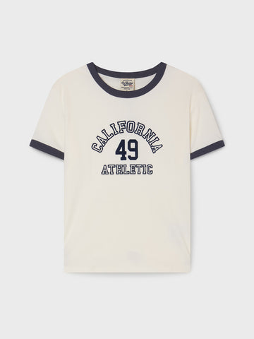 韓國 WhoAU Campus Ringer T-shirt【WA294】