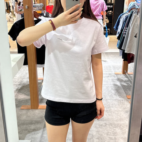 韓國 Yale Women's Snell Logo Short Sleeve T-shirt【YA008】