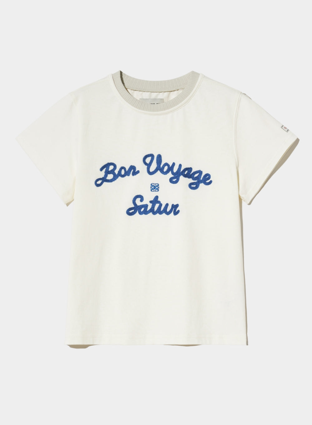 韓國 Satur (W) Satur Logo Voyage T-Shirt【SR008】