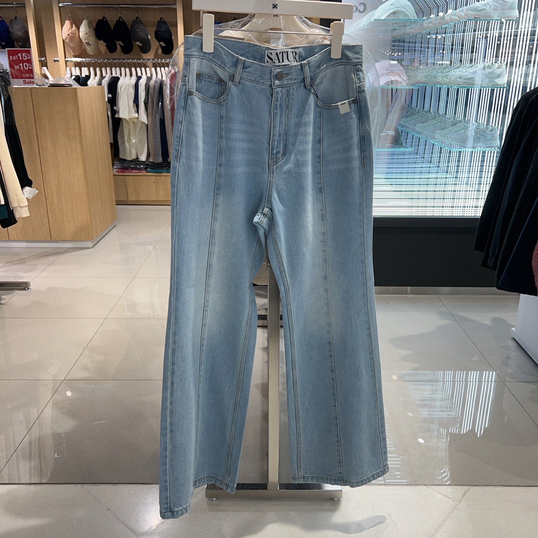 韓國 Satur Kentucky Flare Denim Pants【SR161】