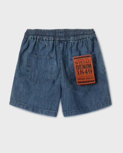 【現貨】韓國 Who.A.U Steve Denim Set-up Shorts【WA162】