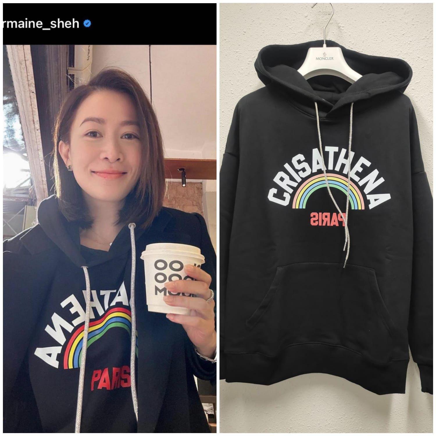 Crisathena (全新)Rainbow Hoodie 【YS119】